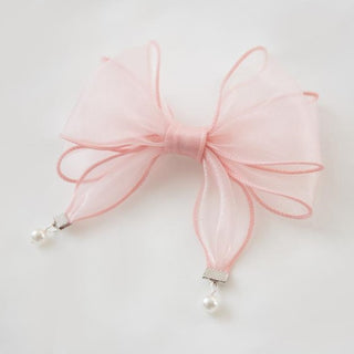 Buy pink-set-pink-x-2 Bow Hair Clip ★ On Sale ★ USA